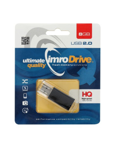 CLE USB IMRO Black 8 Go