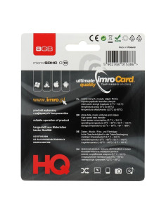 CARTE MEMOIRE IMRO microSD 8GO CLASSE 10 UHS sans adaptateur 2