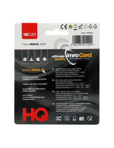 CARTE MEMOIRE IMRO microSD 16GO avec adaptateur SD 2
