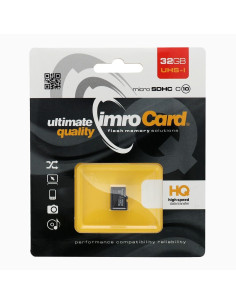 Carte memoire IMRO microSD 32GO sans adaptateur SD - CLASSE 10 UHS