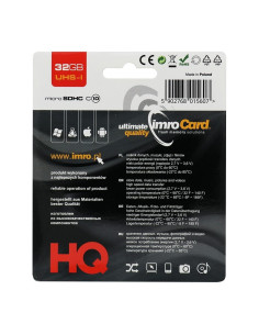 Carte memoire IMRO microSD 32GO sans adaptateur SD - CLASSE 10 UHS 2