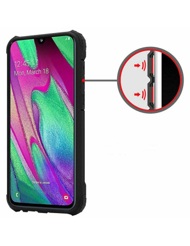 Coque ARMOR pour SAMSUNG Galaxy A40 NOIR