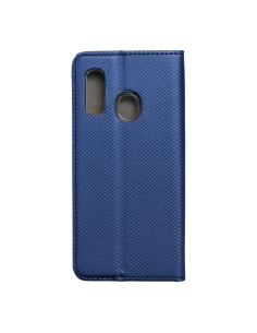 Etui Smart Case Book pour SAMSUNG A40 bleu marine 2