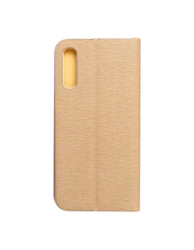 Etui Luna Book pour SAMSUNG A50 or