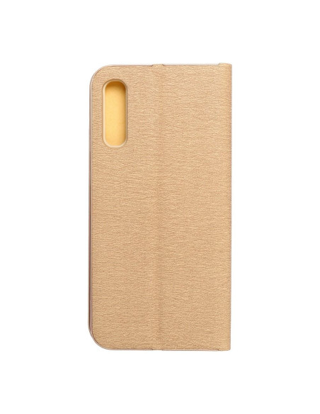 Etui Luna Book pour SAMSUNG A50 or