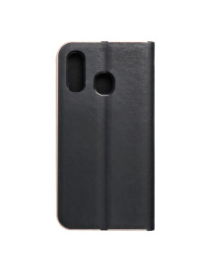 Etui Luna Book pour SAMSUNG A40 noir 2