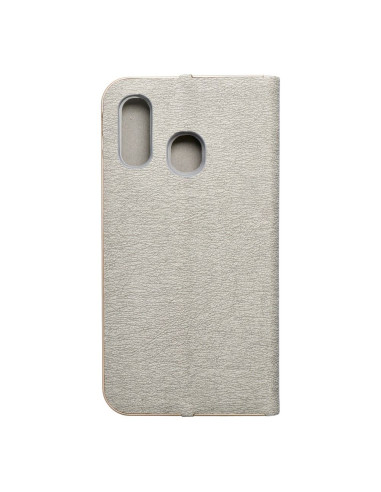 Etui Luna Book pour SAMSUNG A40 grey