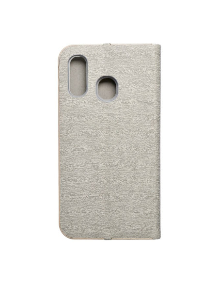 Etui Luna Book pour SAMSUNG A40 grey