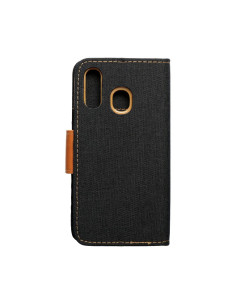 Etui Canvas pour SAMSUNG A40 noir 2