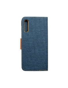 Etui Canvas pour SAMSUNG A50 bleu marine 2