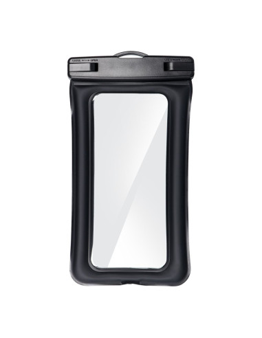 Etui imperméable universel AIRBAG avec fermeture en plastique - NOIR