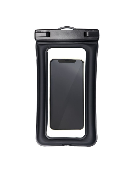 Etui imperméable universel AIRBAG avec fermeture en plastique - NOIR