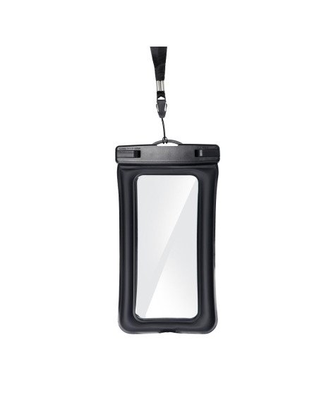 Etui imperméable universel AIRBAG avec fermeture en plastique - NOIR