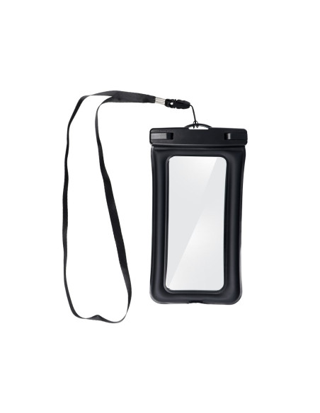 Etui imperméable universel AIRBAG avec fermeture en plastique - NOIR
