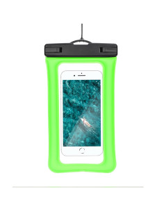 Etui imperméable universel AIRBAG avec fermeture en plastique - VERT