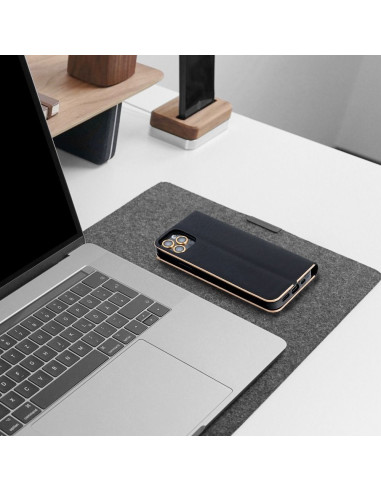 Etui Luna Book pour HUAWEI Y6 2019 noir
