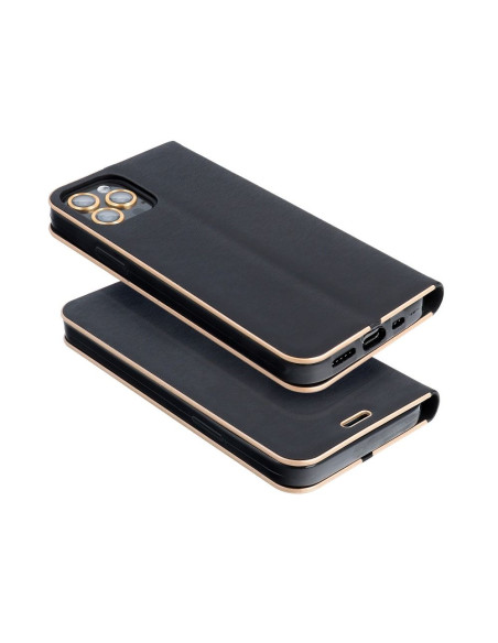 Etui Luna Book pour HUAWEI Y6 2019 noir