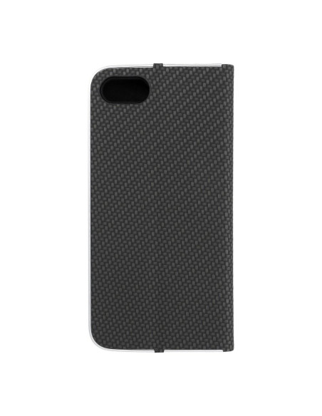 Etui LUNA Carbon pour iPhone 7 / 8 / SE 2020 / SE 2022 noir