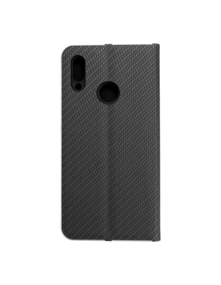 Etui LUNA Carbon pour HUAWEI P Smart 2019 noir