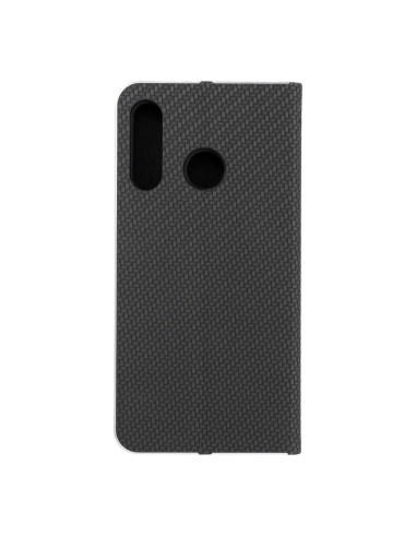 Etui LUNA Carbon pour HUAWEI P30 Lite noir