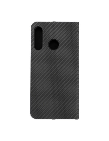 Etui LUNA Carbon pour HUAWEI P30 Lite noir