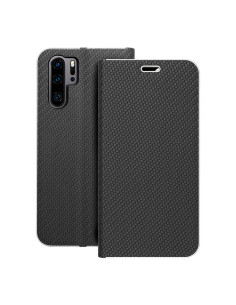 Etui LUNA Carbon pour HUAWEI P30 Pro noir