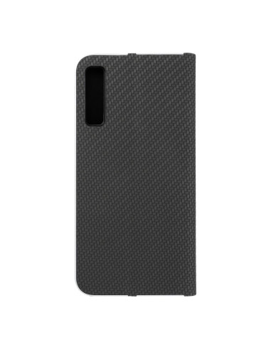 Etui LUNA Carbon pour SAMSUNG A7 2018 noir