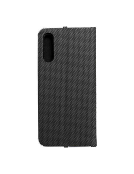 Etui LUNA Carbon pour SAMSUNG A50 noir