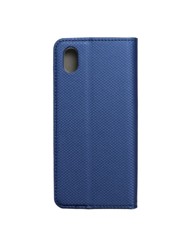 Etui Smart Case Book pour HUAWEI Y5 2019 bleu marine