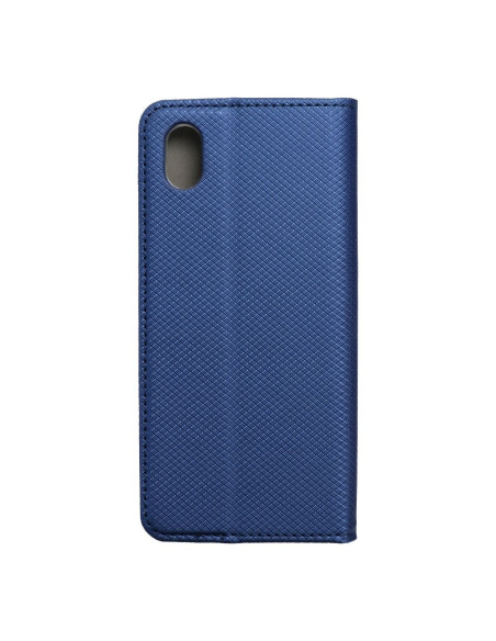 Etui Smart Case Book pour HUAWEI Y5 2019 bleu marine