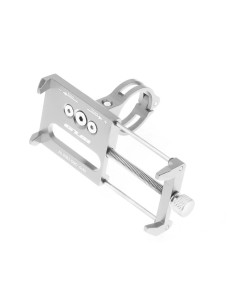 Support vélo pour guidon GUB G85 Aluminium argent