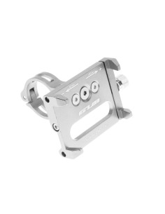 Support vélo pour guidon GUB G85 Aluminium argent 2