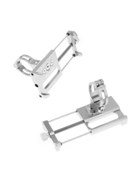 Support vélo pour guidon GUB G85 Aluminium argent
