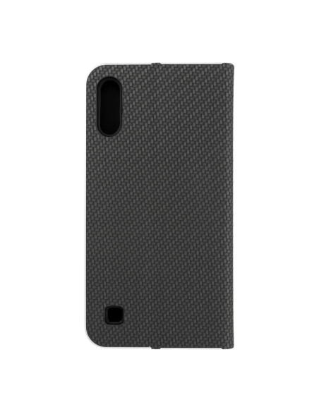 Etui LUNA Carbon pour SAMSUNG A10 noir