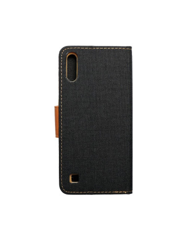 Etui Canvas pour SAMSUNG A10 noir