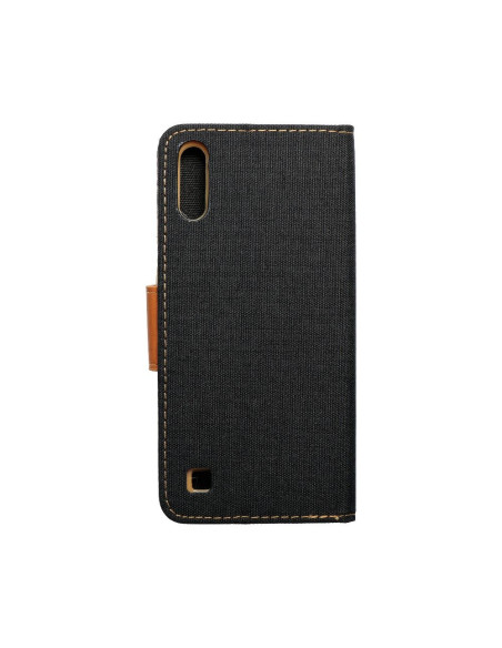 Etui Canvas pour SAMSUNG A10 noir