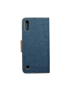 Etui Canvas pour SAMSUNG A10 bleu marine 2