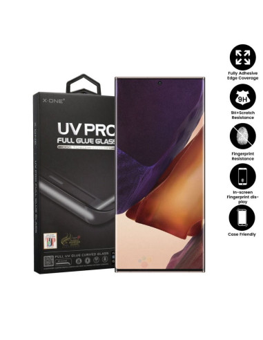VERRE TREMPE X-ONE UV - SAM Galaxy S9 Plus (case friendly)