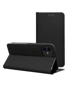 Etui LUNA Carbon pour IPHONE 11 noir 2