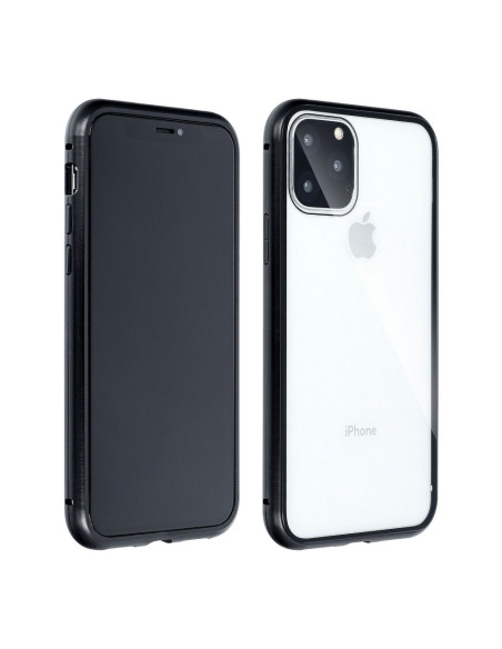 COQUE MAGNETO pour Iphone 11 PRO Max ( 6.5 ) NOIR