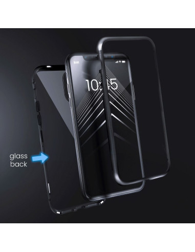 COQUE MAGNETO pour Iphone 11 PRO Max ( 6.5 ) NOIR