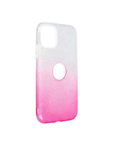Coque Forcell - SHINING pour IPHONE 11 TRANSPARENT / ROSE