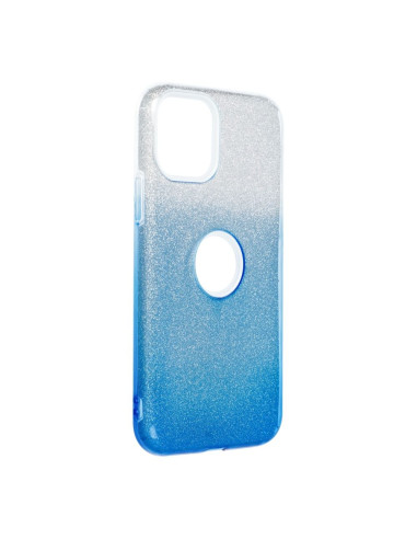 Coque Forcell - SHINING pour IPHONE 11 PRO TRANSPARENT/ BLEU
