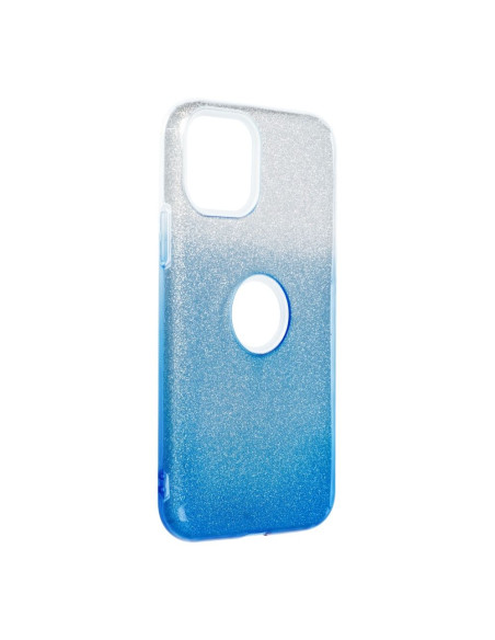 Coque Forcell - SHINING pour IPHONE 11 PRO TRANSPARENT/ BLEU