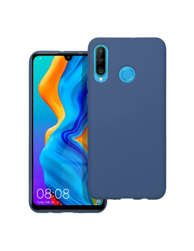 COQUE SILICONE pour HUAWEI P30 Lite BLEU