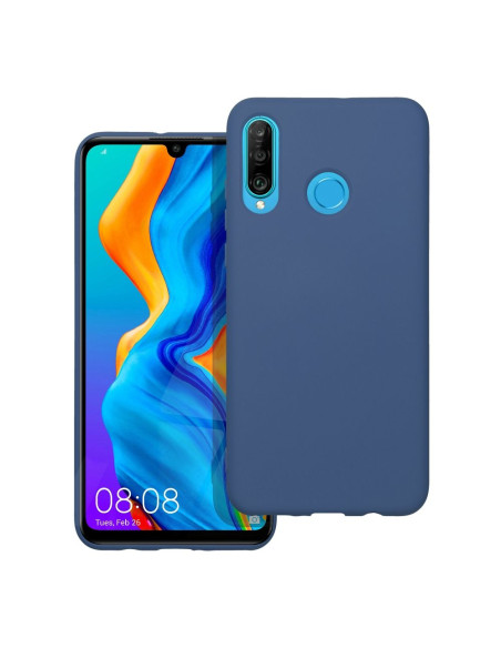 COQUE SILICONE pour HUAWEI P30 Lite BLEU