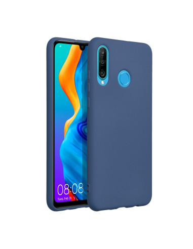 COQUE SILICONE pour HUAWEI P30 Lite BLEU