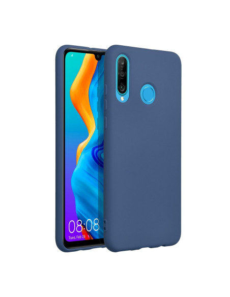 COQUE SILICONE pour HUAWEI P30 Lite BLEU