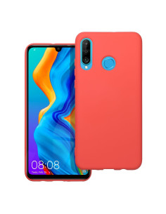 COQUE SILICONE pour HUAWEI P30 Lite pêche