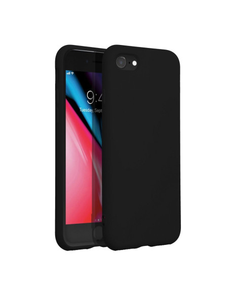 COQUE SILICONE pour IPHONE 8 NOIR